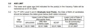 NTPC Railway Recruitment 2024 Age Limit