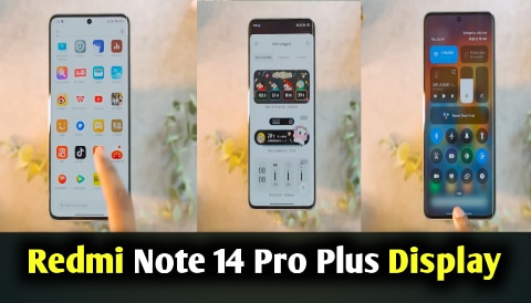 Redmi Note 14 Pro Plus Display