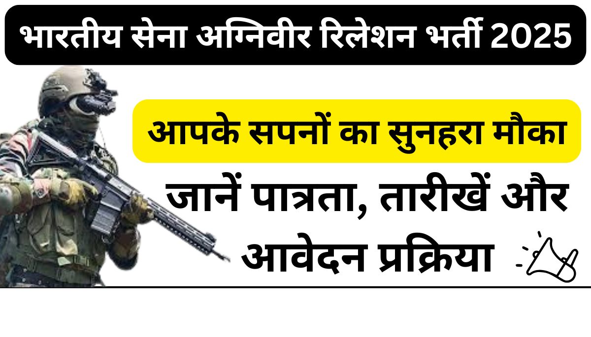 Indian Army Agniveer Relation Bharti 2025